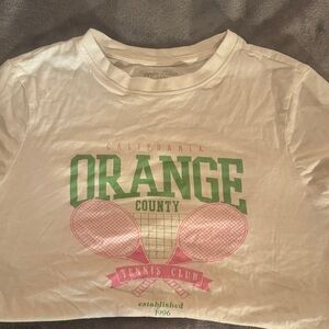 California Tennis Club Kids Shirt - Cream